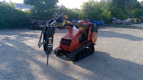 concrete breaker attachment for skid steer|bobcat with jackhammer attachment rental.